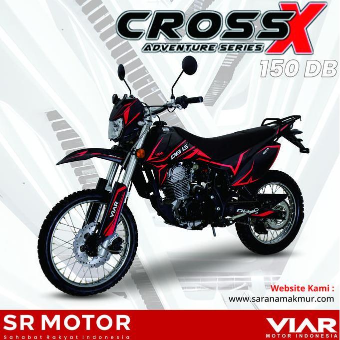 Terlaris Viar Sepeda Motor Trail New Cross X 150 Cc