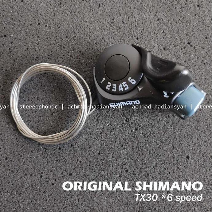 NEW Original SHIMANO. Shifter 6 speed TX30 SHIMANO Tourney TX30 6speed