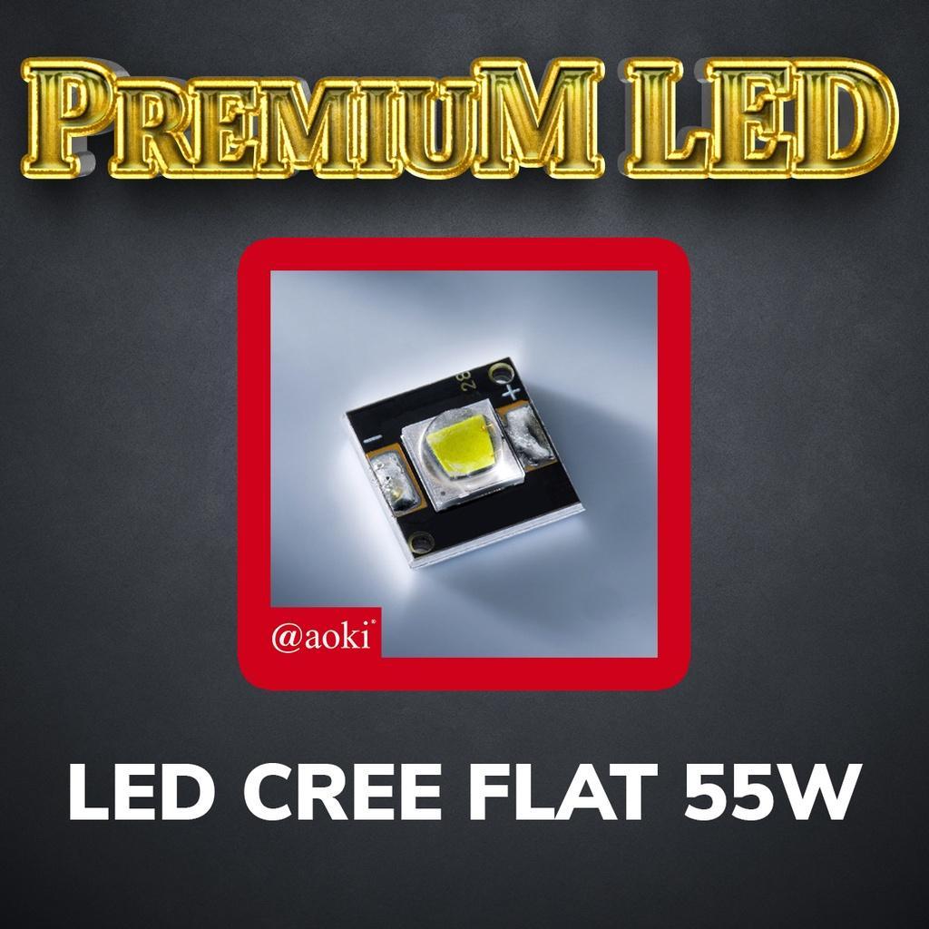 Aoki Senter Kepala Professional Premium Metallic Paint Cas 55 Watt Led Cree Flat Murah Super Terang 