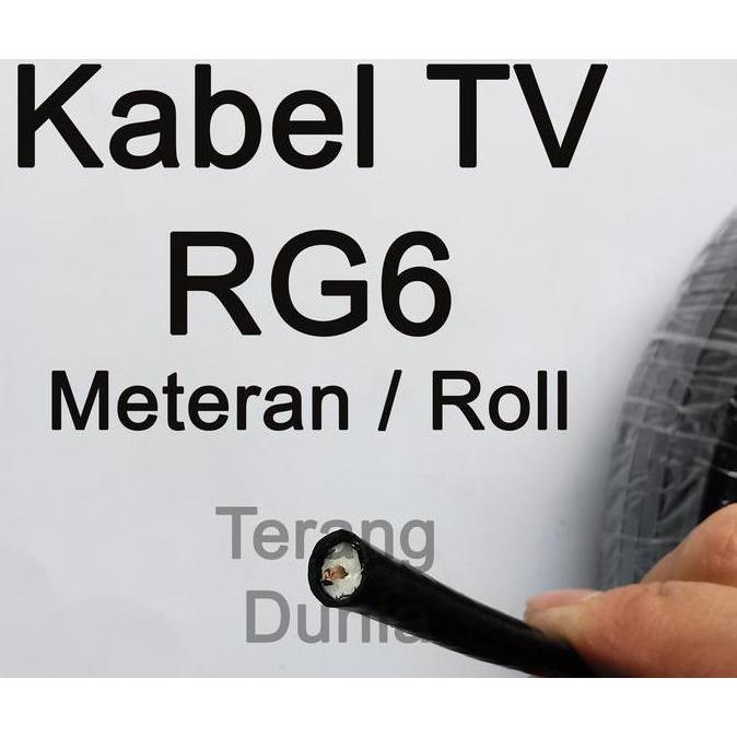 Kabel Antena TV Kabel RG6 Kabel Saluran TV