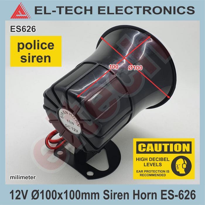 SIREN SIRENE WARNING LAMP LIGHT BUNYI ALARM FLASHER STROBE STROBO LAMPU TANDA PERINGATAN BAHAYA ORIG