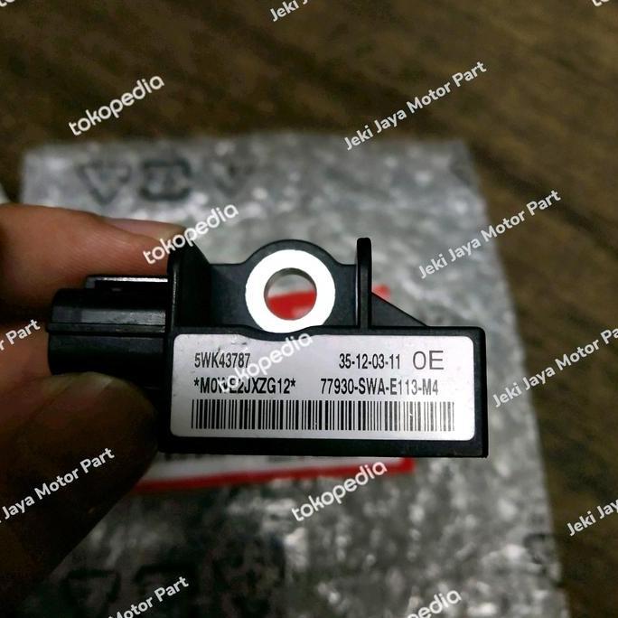Cuci Gudang.. Sensor Airbag Srs Honda Crv Gen 3 2007-2012 77930-Swa-E113-M4 Original