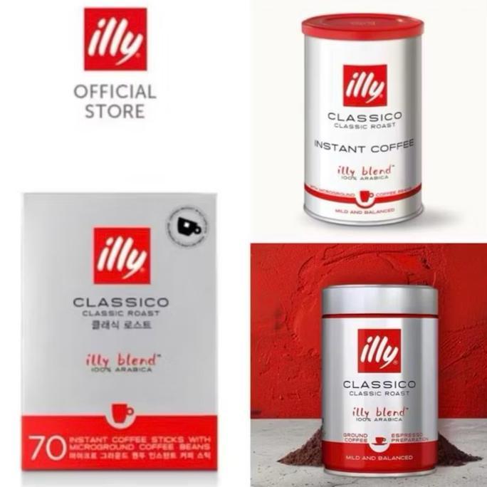 ILLY COFFEE GROUND BEAN MOKAPOT CAPSULE NESPRESSO IPPERESSO INSTANT ILLY