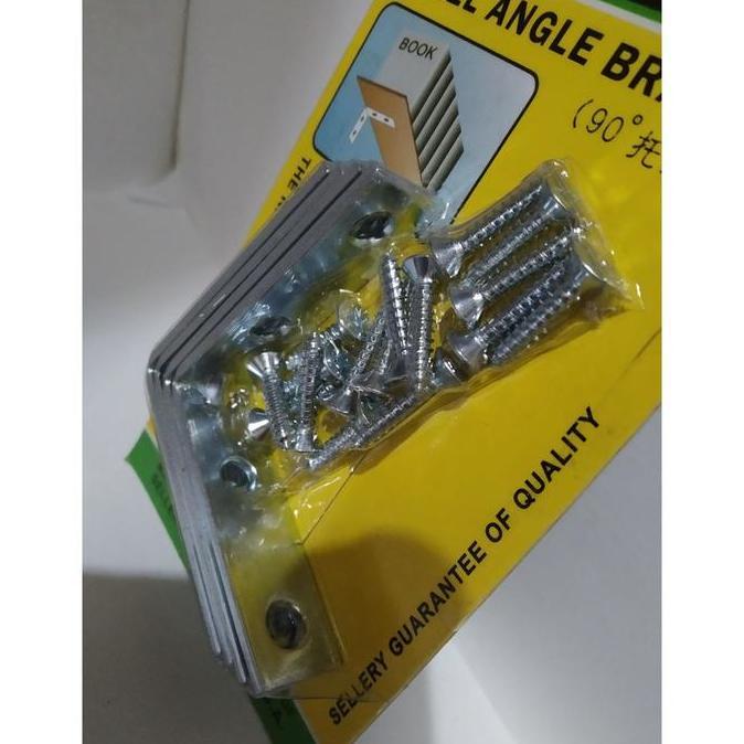 Penyangga Rak Dinding 2 inch Lebar 15 mm Set Furniture Sellery Depok