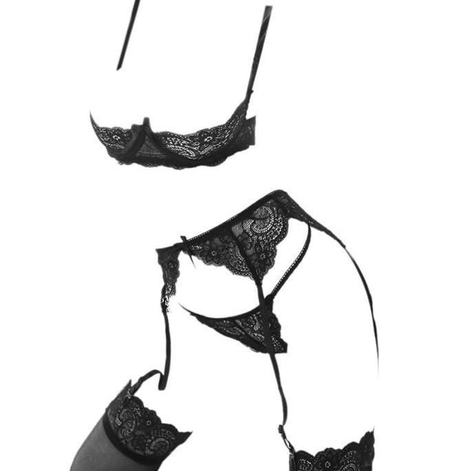 B306 Bra Set Underwire Sexy Lingerie Wanita Seksi BH CD