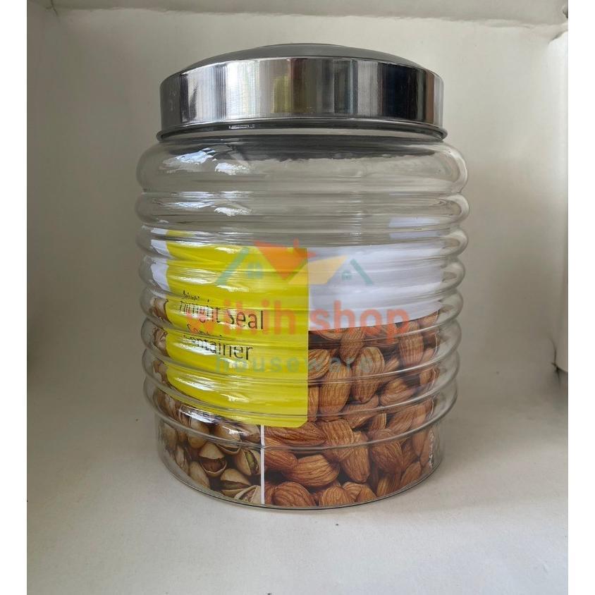 Toples Kaca Dlx Kamma 9 6 Liter Kedap Udara