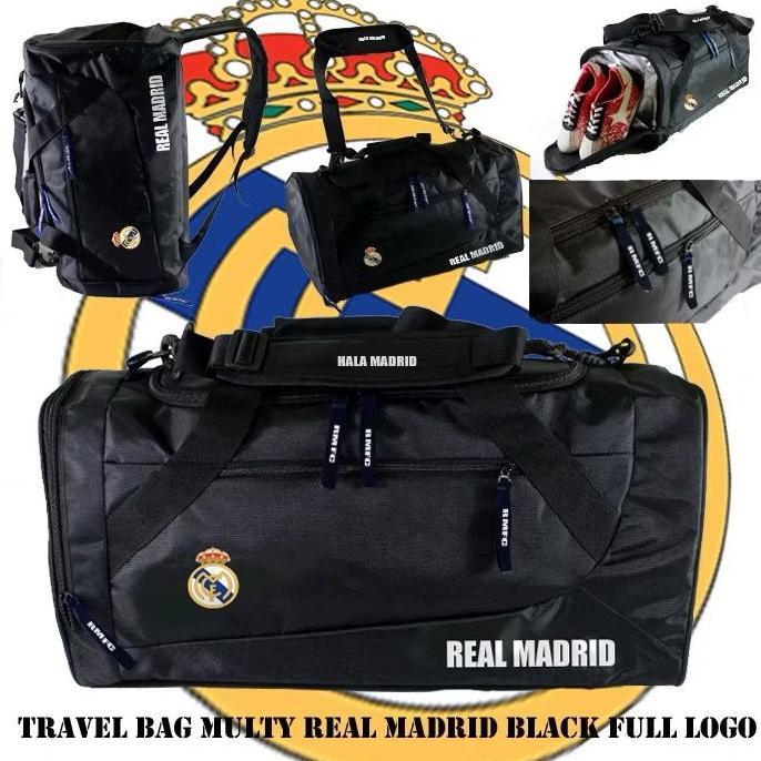 Tas Real Madrid - Travel Bag Real Madrid - Tas Klub Bola Real Madrid