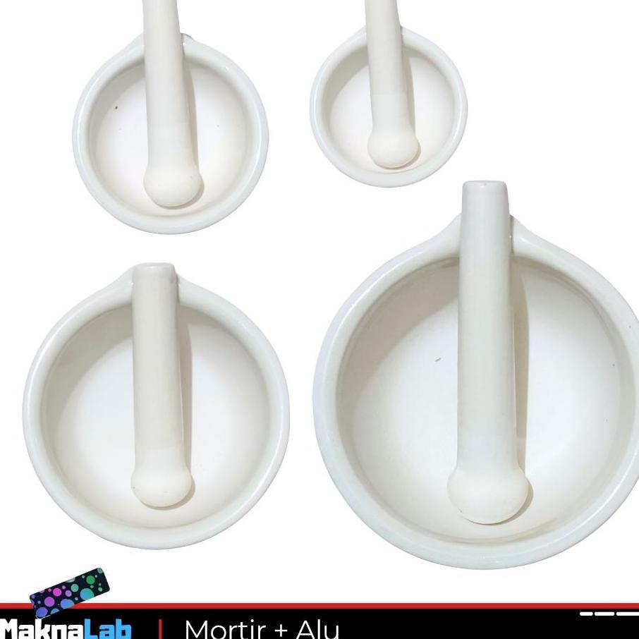 Mortir + Alu / Stamper L Lumpang + Alu Alat Penumbuk Serbaguna / Tumbukan Obat