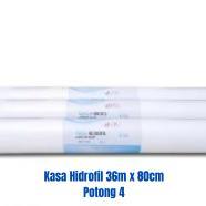 Kasa Hidrofil 36Mx80Cm Potong Drc (100% Katun, Standar Rumah Sakit Indonesia)