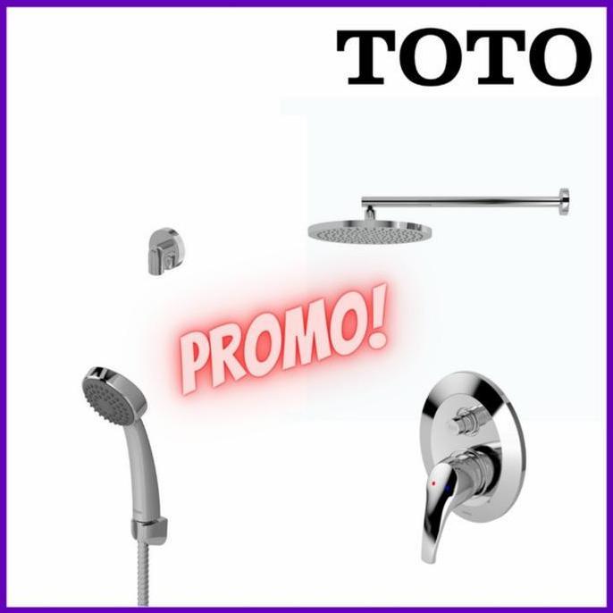 PROMO PAKET HEAD SHOWER TOTO + STOP KERAN TOTO + HAND SHOWER TOTO
