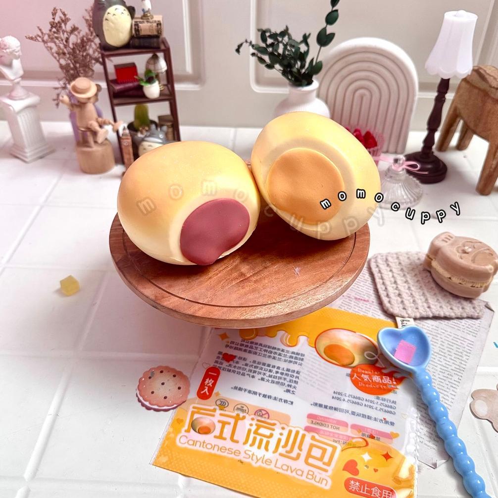 Momocuppy Cantonese Style Lava Bun Squishy By Hachimi