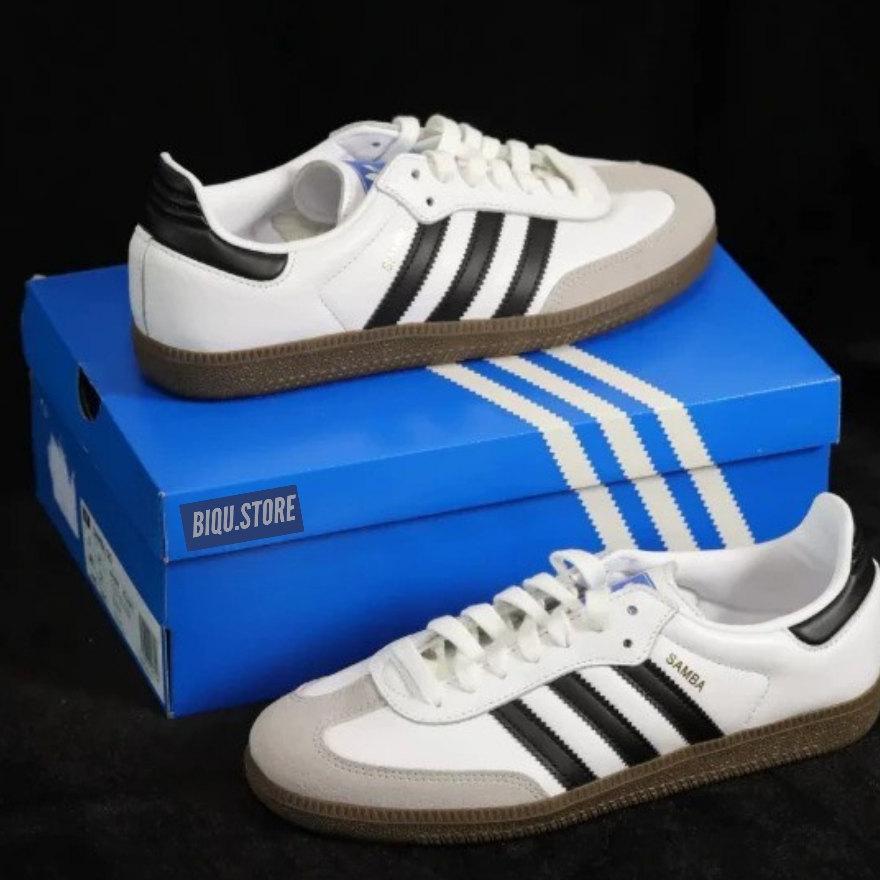 Sepatu Sneaker Adds01 S4Mba01 White Black Pria Wanita | Sepatu Sekolah Anak Sd Smp