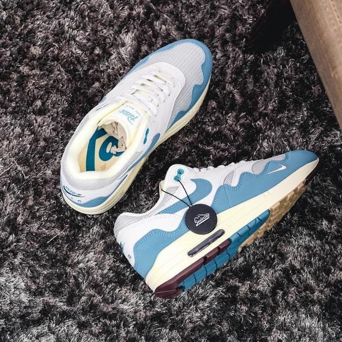 Nike Air Max 1 Patta Waves Aqua Special (100% Authentic)