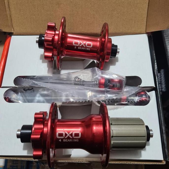 Hub Freehub OXO 32H Jangkrik Bearing 6 Bolt QR