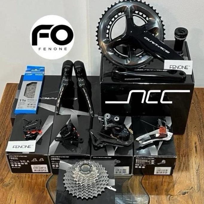 GROUPSET SHIMANO DURA-ACE R9120 HYDRAULIC DISC BRAKE / GROUPSET SHIMANO DURAACE