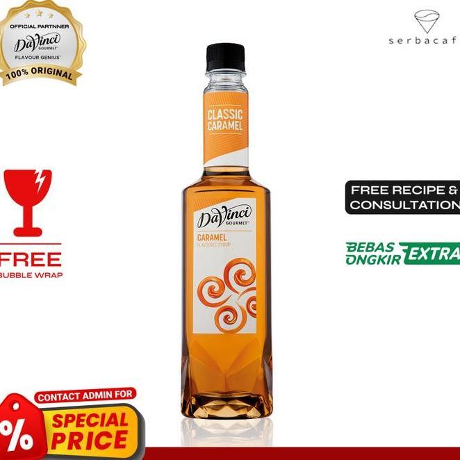 Davinci Syrup Caramel 750 Ml