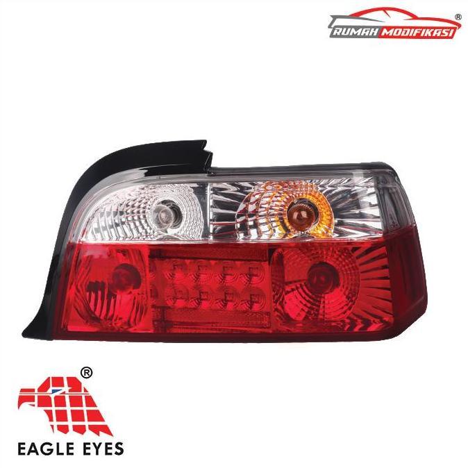 STOP LAMP - BMW E36 1991-1998 - EAGLEEYES - RED CLEAR - LED