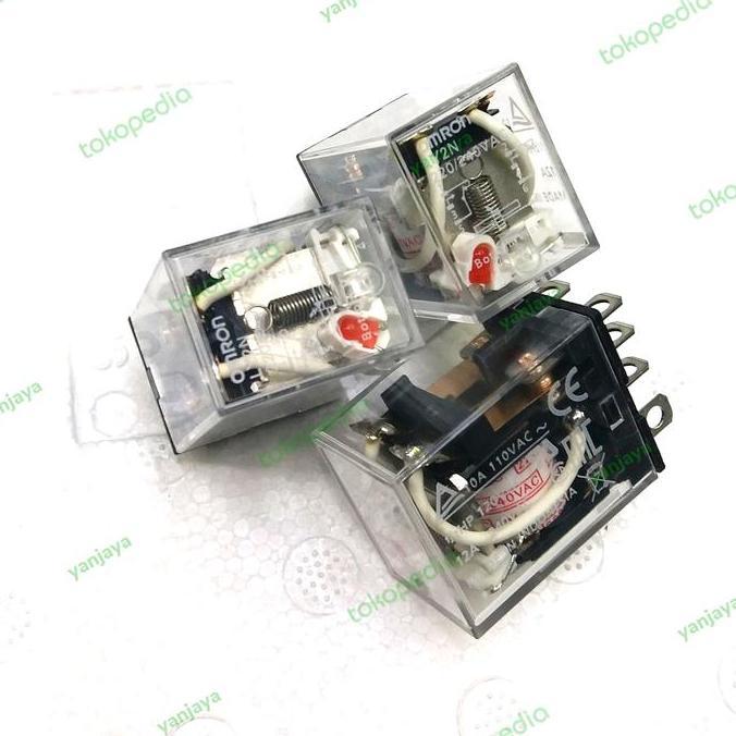 lokalapa / Omron Relay LY2N 220VAC Original 8 Kaki 10A Tipe LY2N 220 Vac Diskon