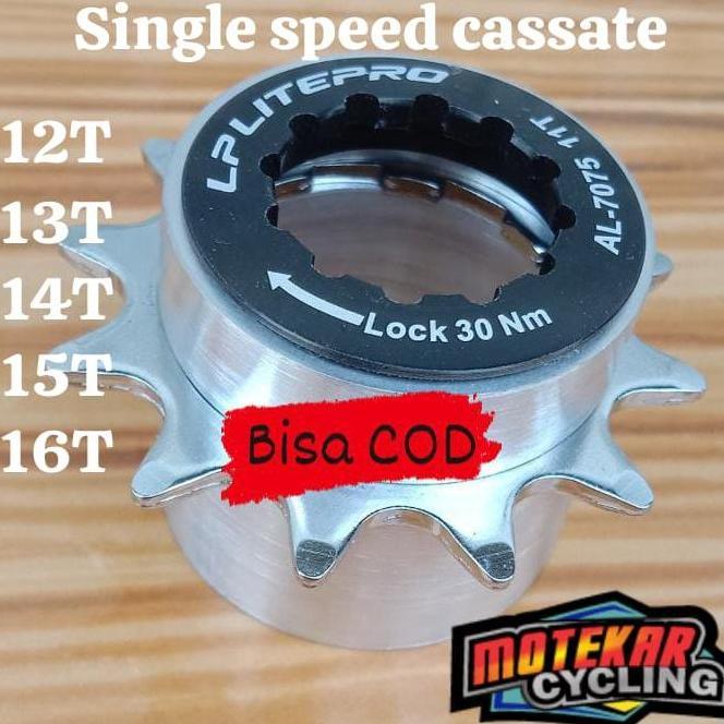 Single speed 12T-16T 1set converter untuk freehub slup 7 -11 speed
