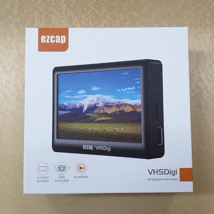 EZCAP 180 AV RCA VCR RECORDER SAVE TO FLASHDISK MICRO SD EZCAP180