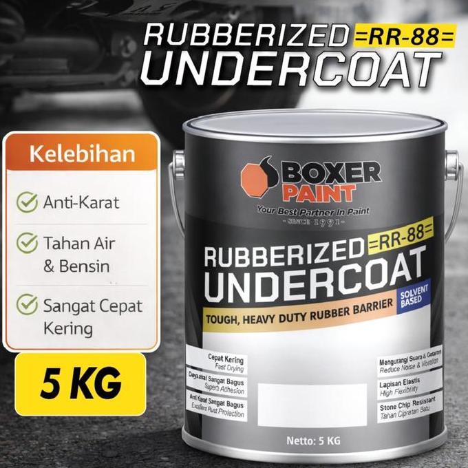 (5 KG) Cat Rubber Anti Karat BOXER Rubberized Undercoat RR-88