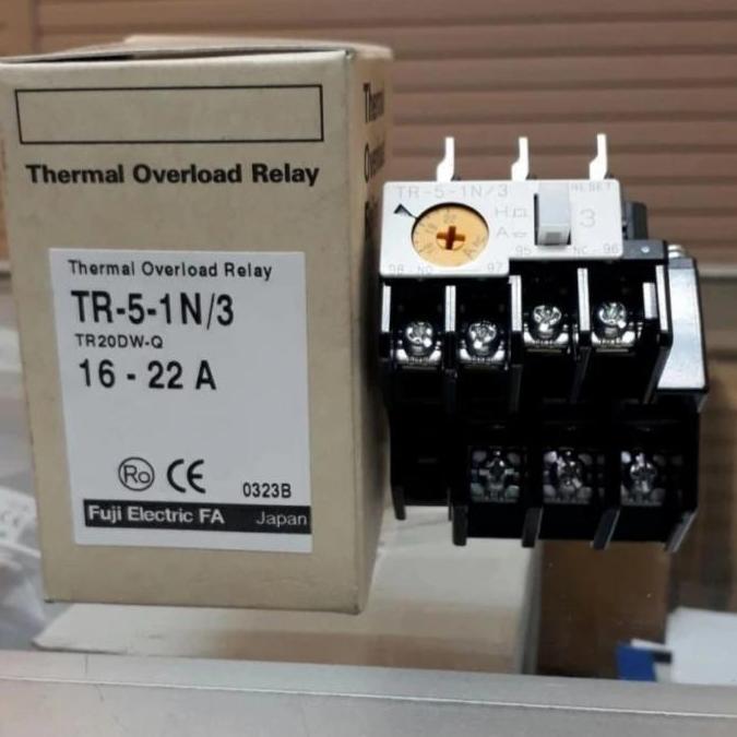 tidarsadewo / Thermal Overload Relay Fuji TR-5-1N/3 TR5-1N TR51N/3 Fuji Diskon