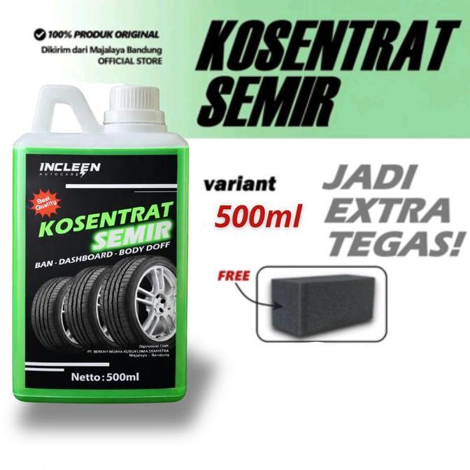 KOSENTRAT SEMIR 1 Liter Semir Ban Semir Jok Semir Dashboard Semir Doortrim Semir Body Doff Kendaraan
