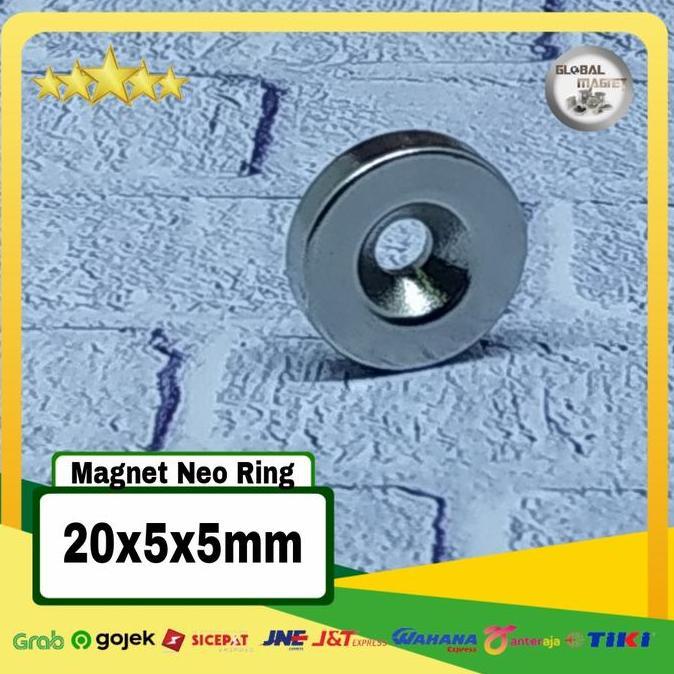 Arte- Magnet Neodymium Ring 20X5X5Mm N52