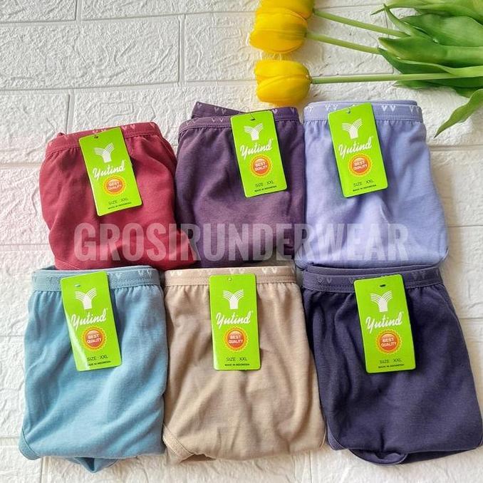 Miez- Lusinan Celana Dalam Nita Yutind Midi Rna Baru Cd Yutind Bahan Katun Adem Halus Lembut Menyera
