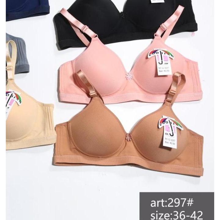Miez- Cuci Gudang - Paket Isi 5 Bra Guojisan Kait 3 Cup B Bh Guojisan Kazolabusana