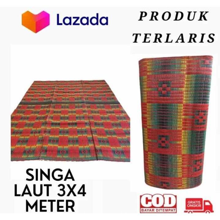 Tikar Plastik Lipat Jumbo 300X400 Tikar Jumbo Singa Laut 3 X 4 Meter Tikar Plastik Tiga Lipat Kuat