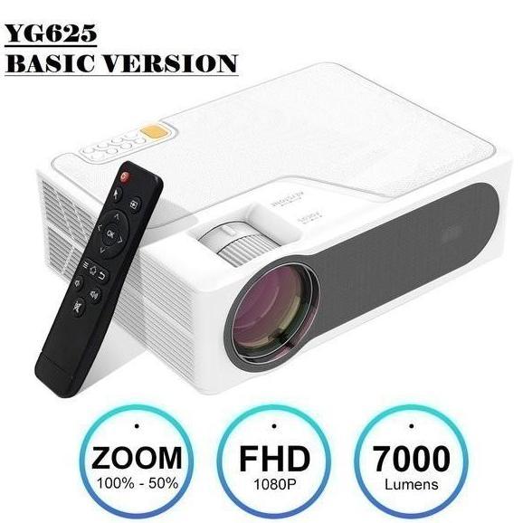Yg625 Led Proyektor Basic 7000 Lumens Full Hd 1080P - Free Kabel Hdmi