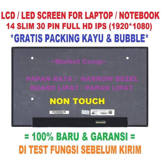 Layar Lcd Led Screen Asus Zenbook 14 Ux433Flc Ux433Fac Ux433Fa Ux433Fn