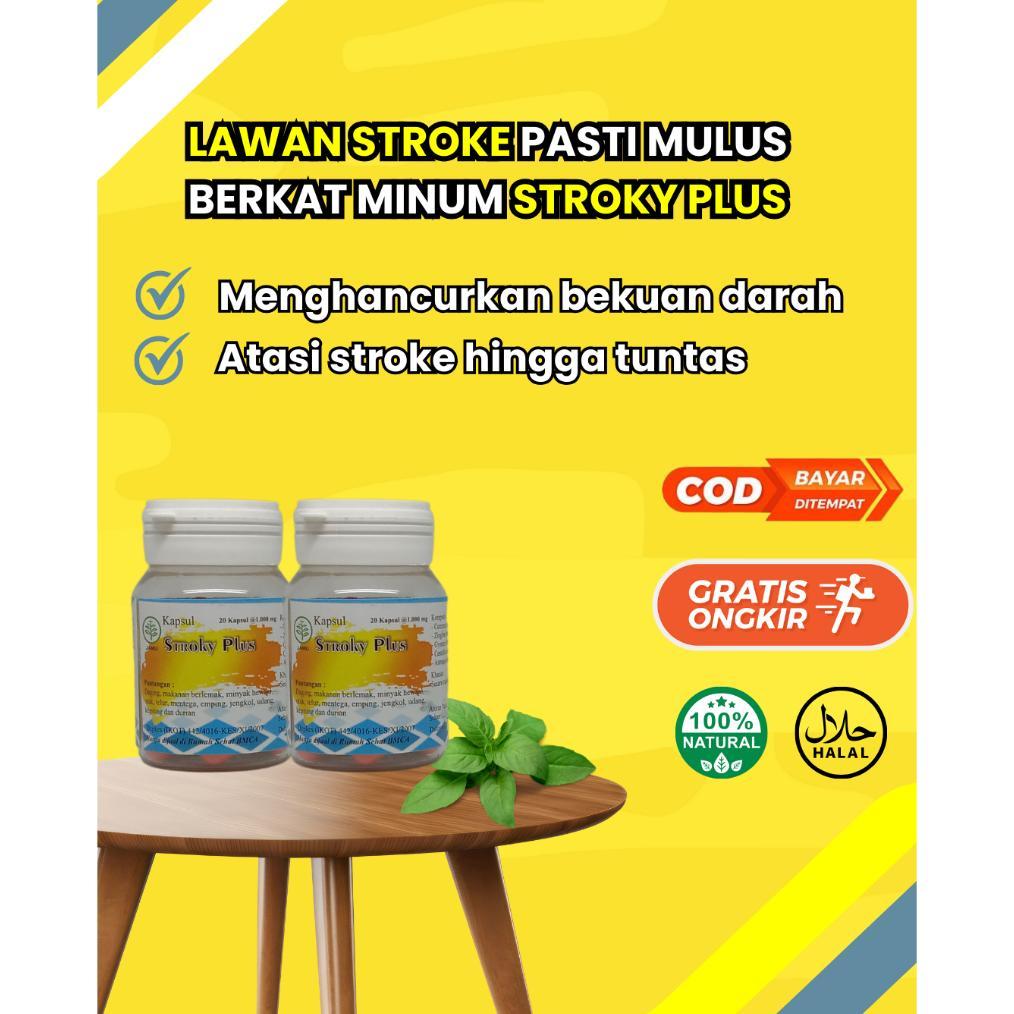 Stroky Plus | Obat Stroke Paling Ampuh | Obat Herbal Bmca