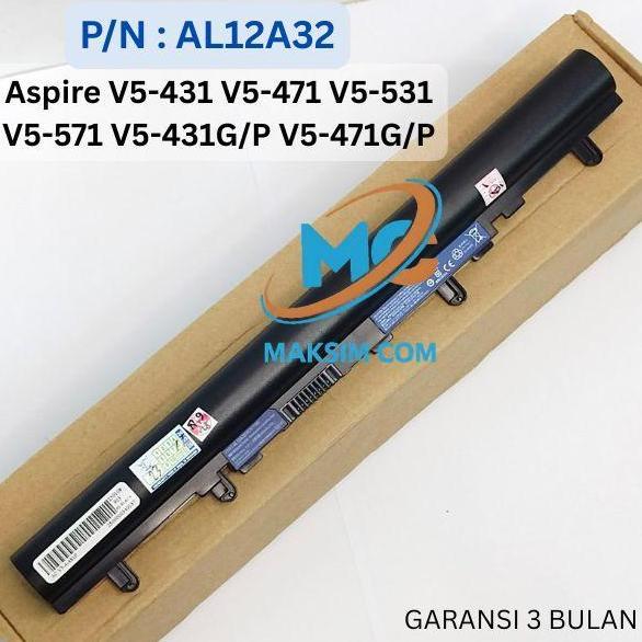 Baterai Batre Laptop Aspire E1-410 E1-410G E1-432 E1-470 E1-522 Series