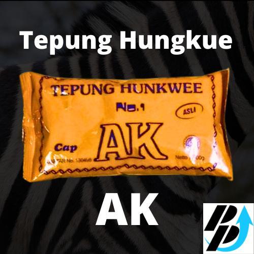 Ak Tepung Hunkwe | Hunkwee Ak Asli | Hungkue Ak |  Per Pcs +/- 100Gram | Tepung Aren + Vanili