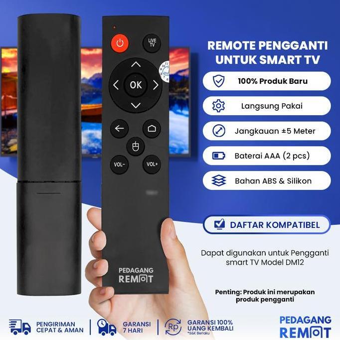 Ready Remote TV Box Android Transvision Xstream Seru DM12 / Remot Xstream