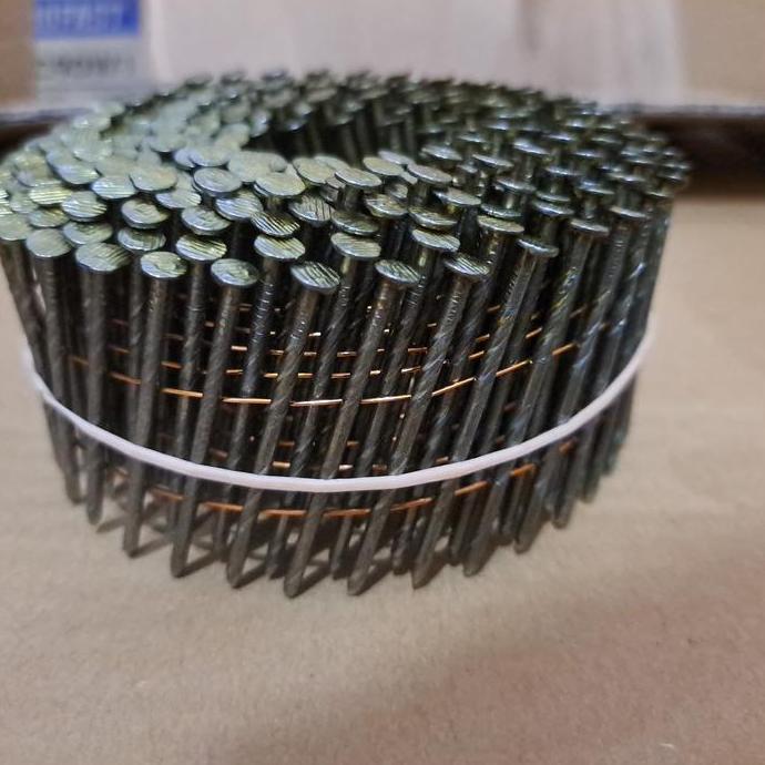 FS50V3 Paku Tembak 50 mm Ulir 2,3 mm Coil Nail 5 cm isi 300 pcs / Rol