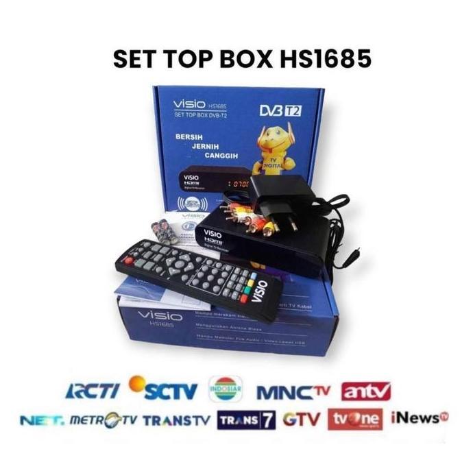 Set Top Box / STB DVB-T2 Visio HS1685