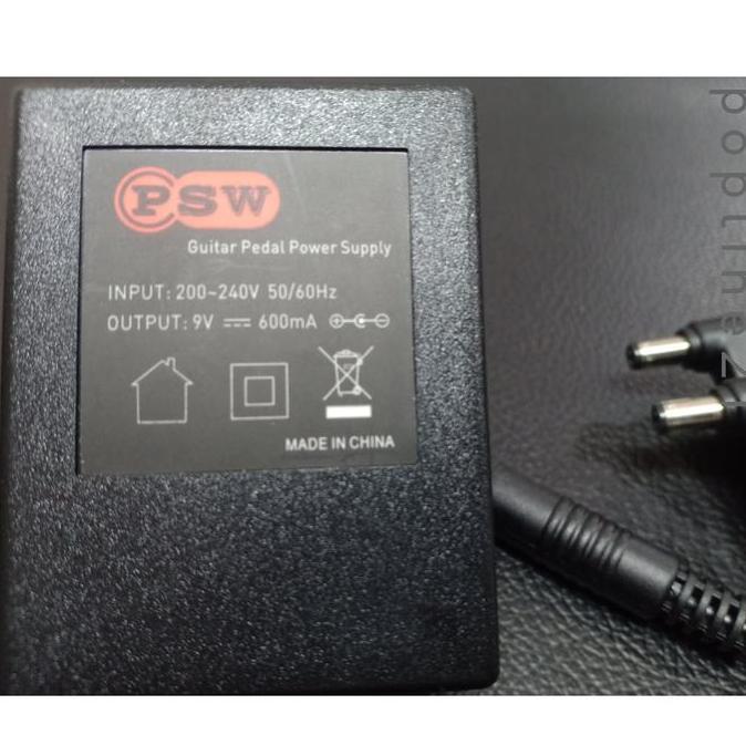 Adaptor efek Multi / Power Supply Guitar Pedal Multi PSW MOEN