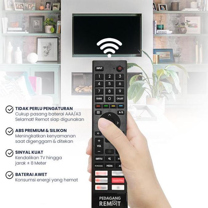 Ready Remote TV Hisense Smart TV UHD 4K Remot Hisense Android Smart TV LCD LED 43A6500H 32A4200G 43A