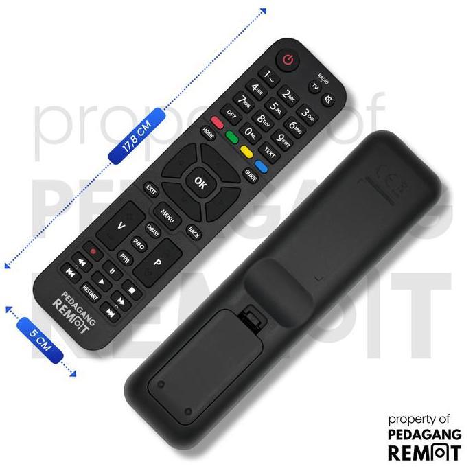 Ready Remote STB Nexmedia DVB T2 / Remot Receiver Parabola Set Top Box Nexmedia K-Vision K1100