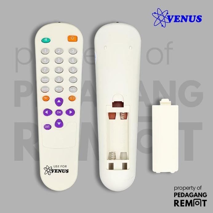 Ready Remote STB Venus Cabai Rawit Digital / Remot Set Top Box Receiver Parabola Venus Cabe Rawit