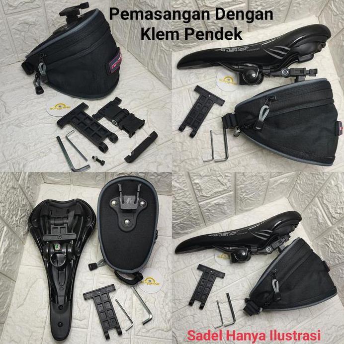 Ready Tas Dompet Bawah Sadel Sepeda STRUMMER 5037 High Quality MTB Lipat Seli Folding Bike Roadbike 