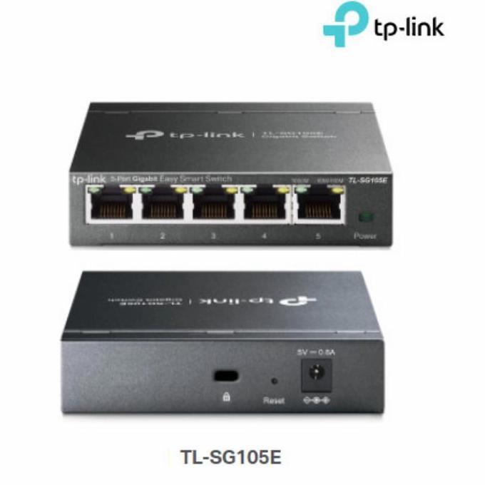 TP-LINK TL-SG105E 5 Port Gigabit Easy Smart Switch