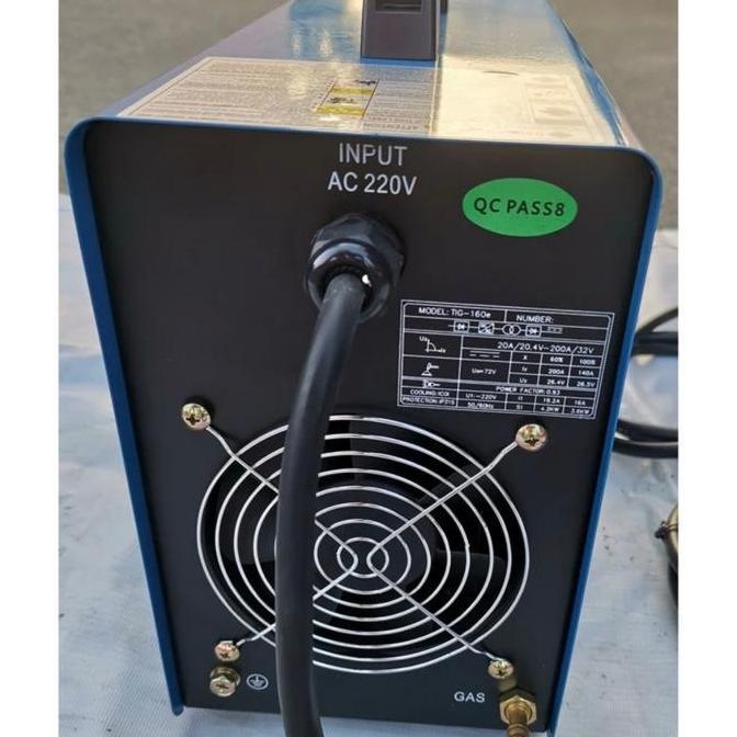 Rhino Tig 160 Mesin Las Argon Stainless steel TIG160 trafo las stainles TIG-160
