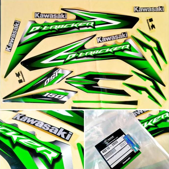Ready decal ori dtracker old 150 hijau