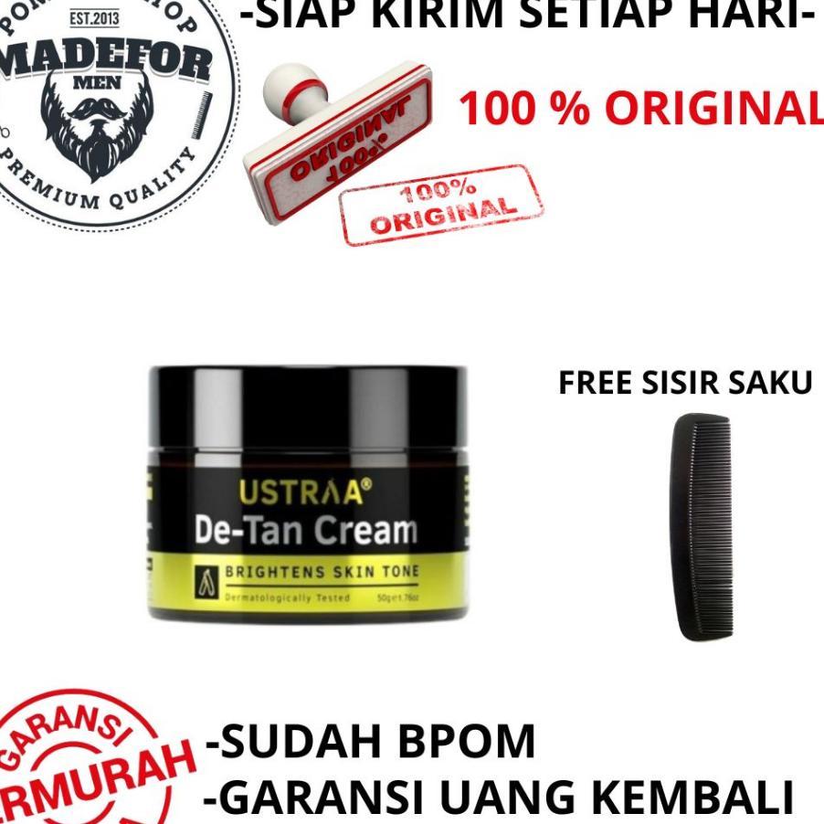 Ustraa De-Tan Cream Brightening Cream Pencerah Wajah Pria