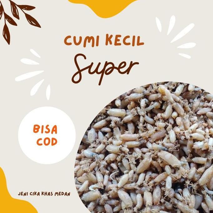 Cumi - Cumi Kecil Super Kering Khas Medan - Cumi Food
