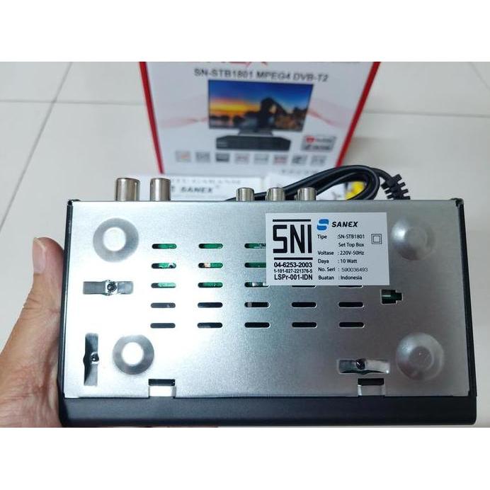 Set Top Box DVB-T2 / STB TV Digital Matrix Apple HD MERAH Garansi 1TH